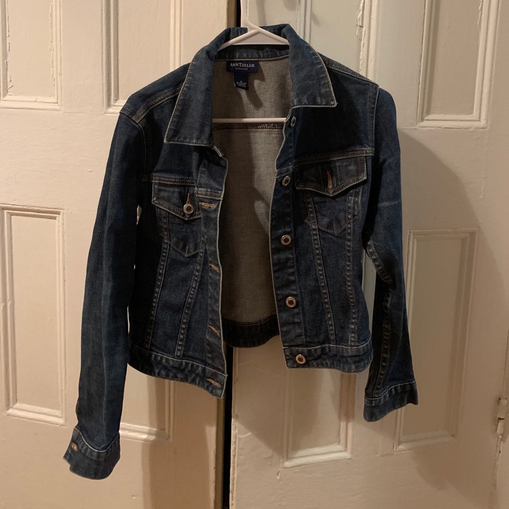 Ann Taylor Jean Jacket
